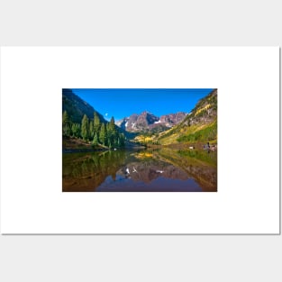 Maroon Bells. Autumn Posters and Art